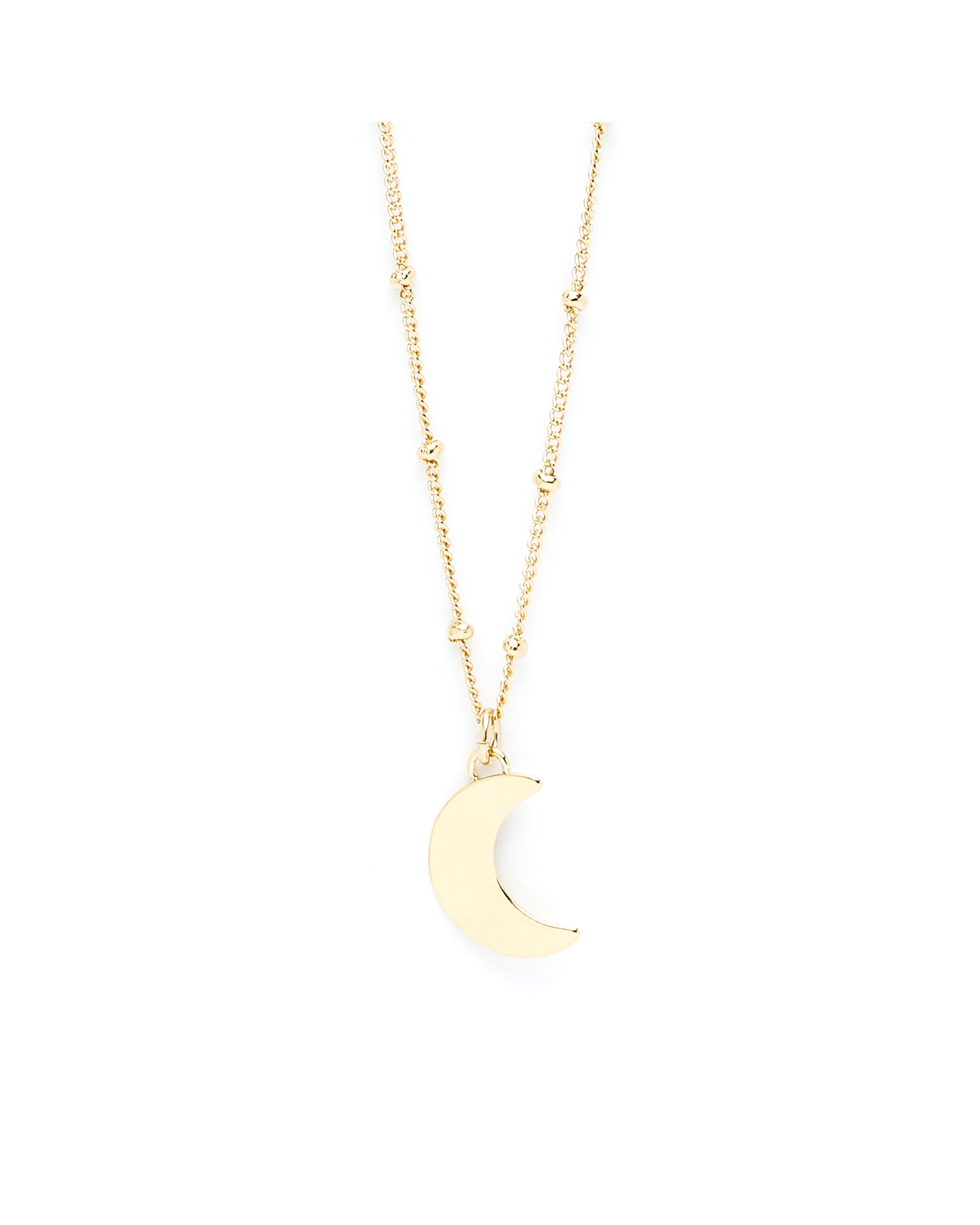 Collier Séléné Or Lune Colliers Monsieur Simone