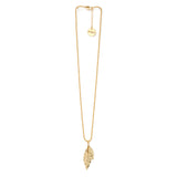 Collier Thalie Or Feuilles Colliers Monsieur Simone