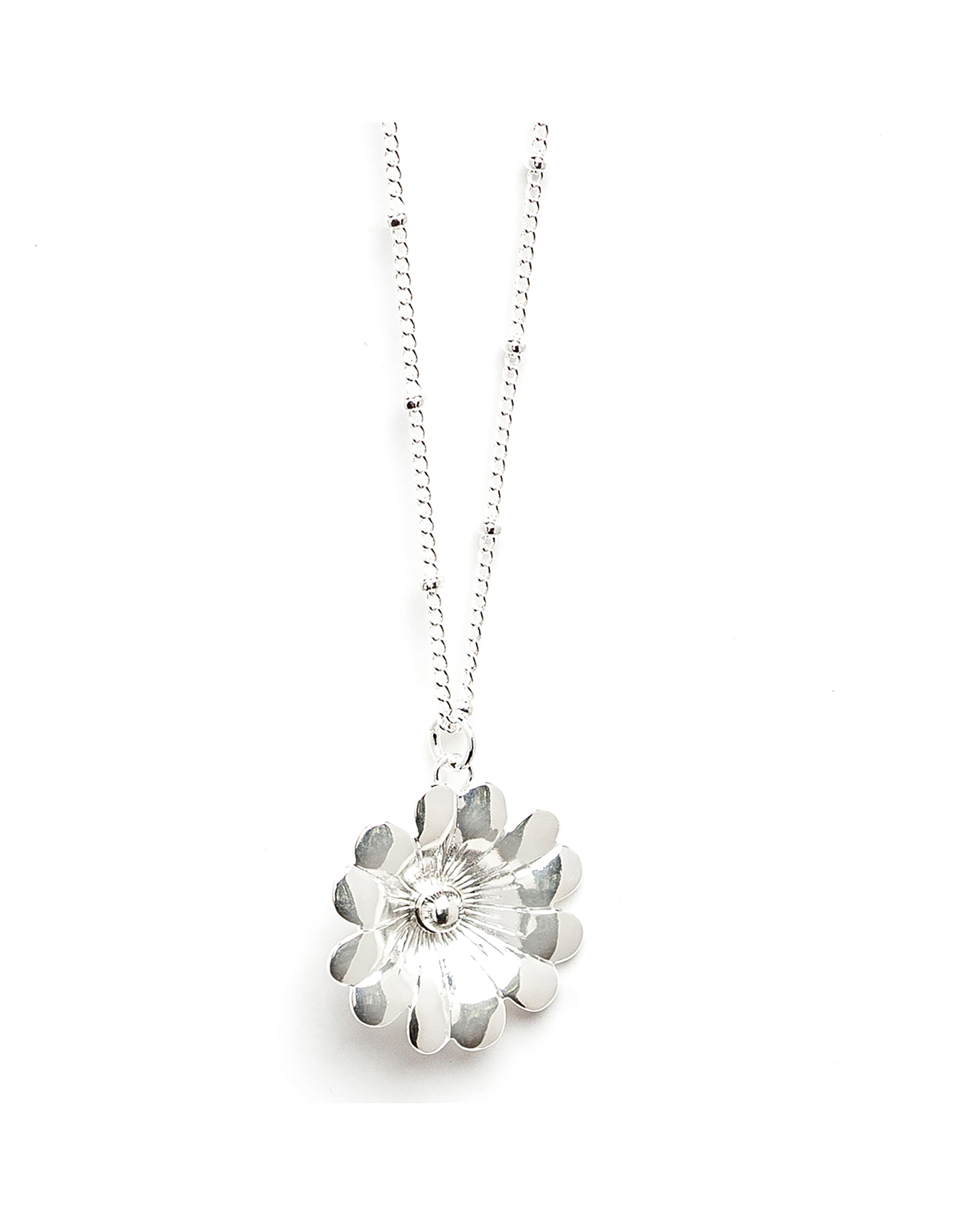 Collier Théia Argent Fleur Colliers Monsieur Simone