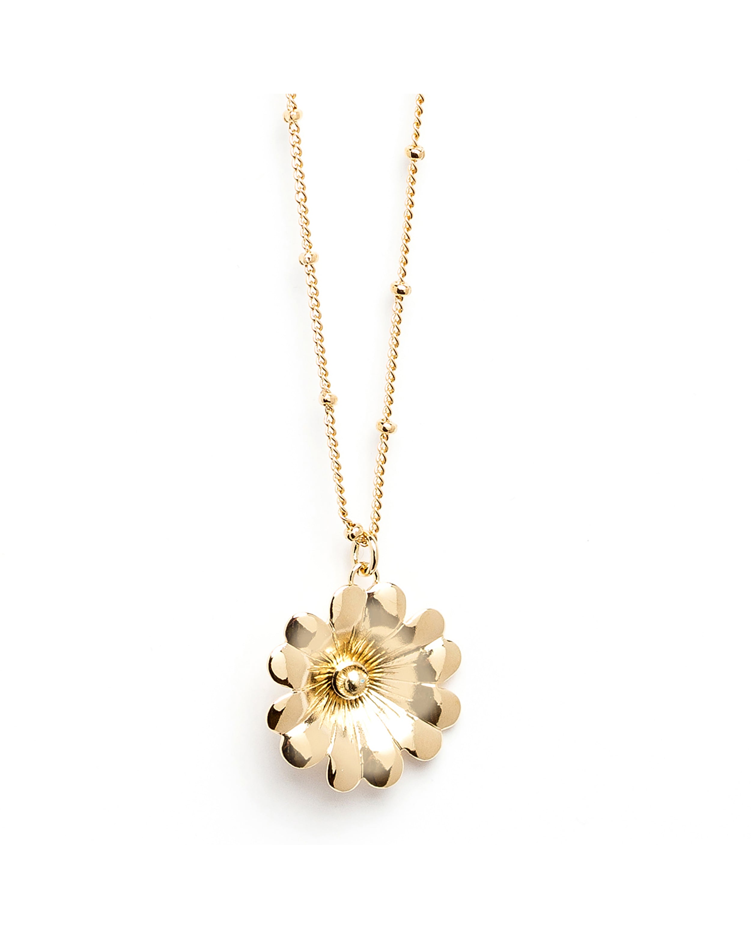 Collier Théia Or Fleur Colliers Monsieur Simone