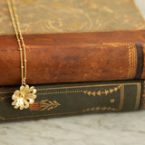 Collier Théia Or Fleur Colliers Monsieur Simone