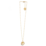 Collier Théia Or Fleur Colliers Monsieur Simone