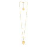 Collier Zéphyr Or Feuille Colliers Monsieur Simone