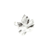 Maxi Bague Héra Argent Feuille Ajustable Bagues Monsieur Simone