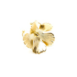 Maxi Bague Orphée Or Fleur Ajustable Bagues Monsieur Simone