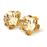 Maxi Barrette Aglaé Or Fleurs Accessoires Monsieur Simone