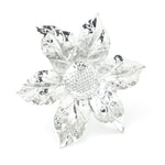 Maxi Barrette Hespéris Argent Fleur Accessoires Monsieur Simone