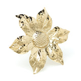 Maxi Barrette Hespéris Or Fleur Accessoires Monsieur Simone