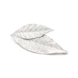 Maxi Barrette Thalie Argent Feuilles Accessoires Monsieur Simone
