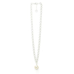 Maxi Collier Nélya Argent Perle Colliers Monsieur Simone
