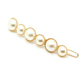 Mini Barrette Nélya Or Perles Accessoires Monsieur Simone