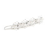 Mini Barrette Rhéa Argent Flocons Accessoires Monsieur Simone