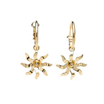 Mini Créoles Éos Or Soleils Boucles d'Oreilles Monsieur Simone