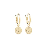 Mini Créoles Hestia Or Ronds Martelés Boucles d'Oreilles Monsieur Simone