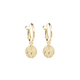 Mini Créoles Hestia Or Ronds Martelés Boucles d'Oreilles Monsieur Simone