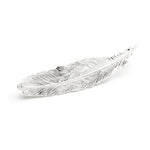Mono Boucle d'Oreille Puce Phébé Argent Plume Boucles d'Oreilles Monsieur Simone