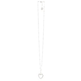 Sautoir Aura Argent Coeur Colliers Monsieur Simone