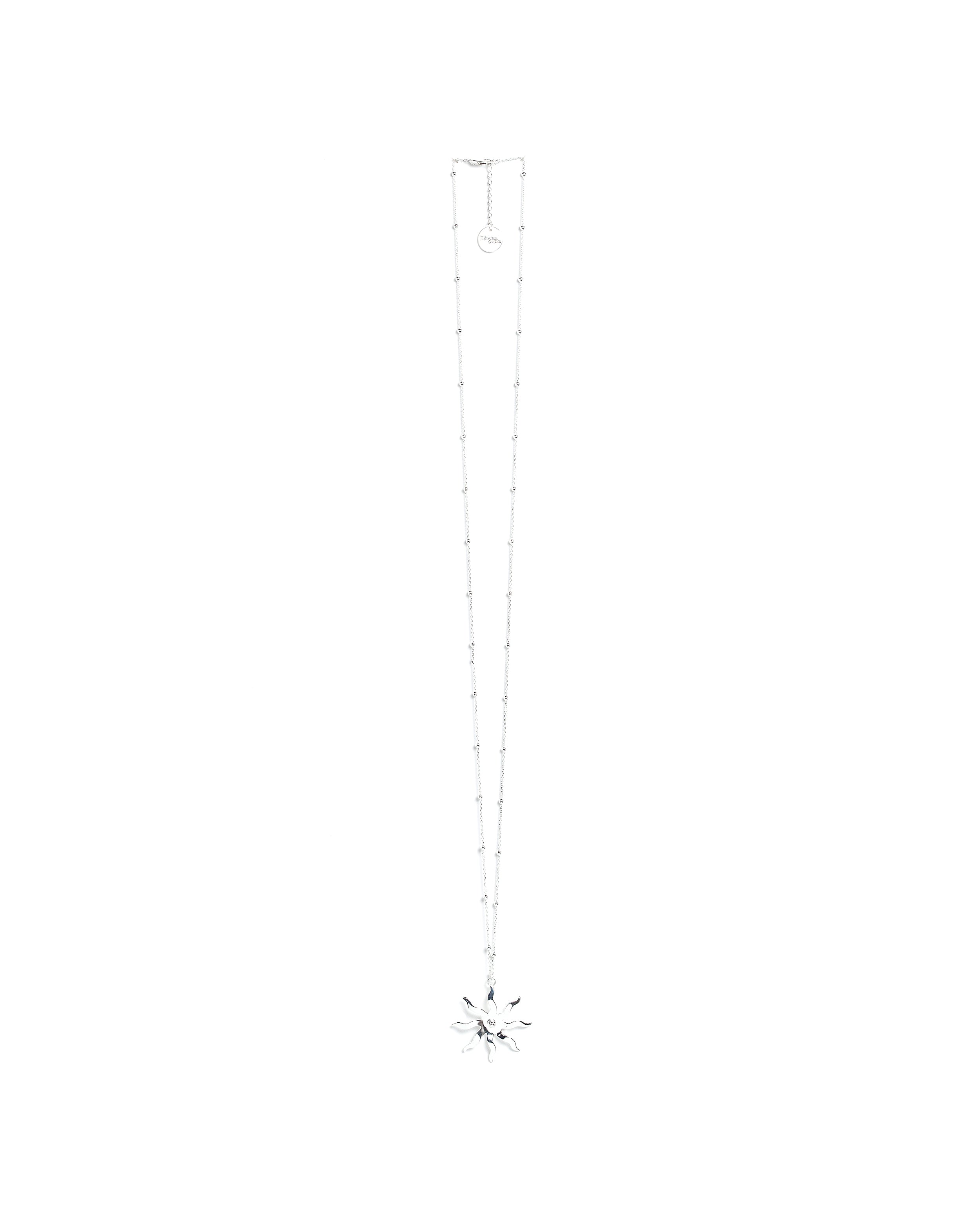 Sautoir Éos Argent Soleil Colliers Monsieur Simone