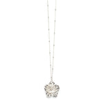 Sautoir Gaïa Argent Fleur Colliers Monsieur Simone