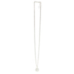 Sautoir Hestia Argent Rond Martelé Colliers Monsieur Simone