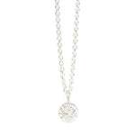 Sautoir Hestia Argent Rond Martelé Colliers Monsieur Simone