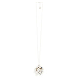 Sautoir Orphée Argent Fleurs Colliers Monsieur Simone