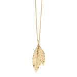 Sautoir Thalie Or Feuilles Colliers Monsieur Simone