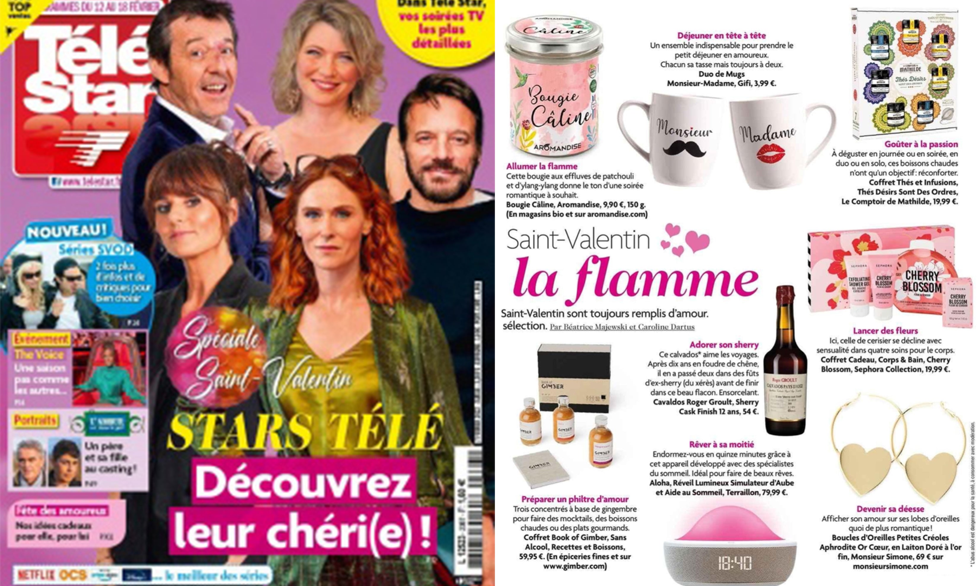 Bijoux Monsieur Simone - Télé Star - Février 2022