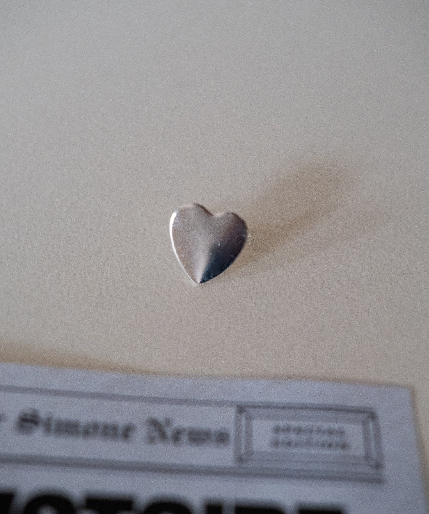 Bague Aphrodite Argent Coeur Ajustable Bagues Monsieur Simone