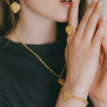 Bague Aphrodite Argent Coeur Ajustable Bagues Monsieur Simone