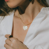 Bague Aphrodite Or Coeur Ajustable Bagues Monsieur Simone