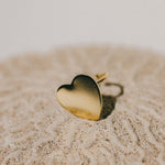 Bague Aphrodite Or Coeur Ajustable Bagues Monsieur Simone