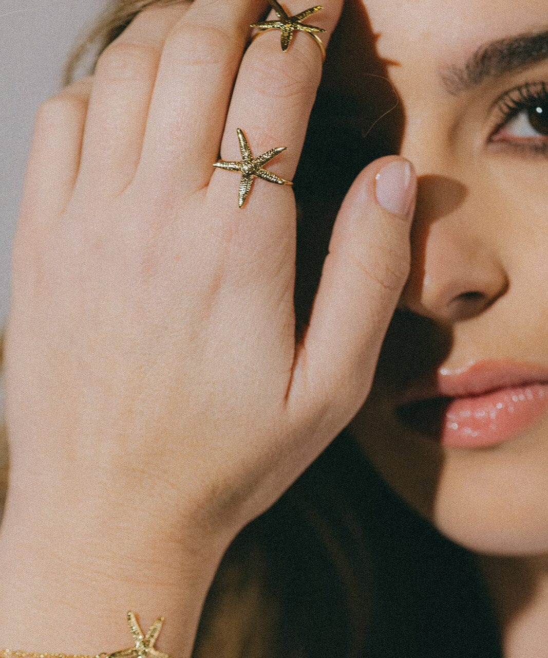 Bague Cléia Argent Étoile Ajustable Bagues Monsieur Simone