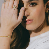 Bague Cléia Argent Étoile Ajustable Bagues Monsieur Simone