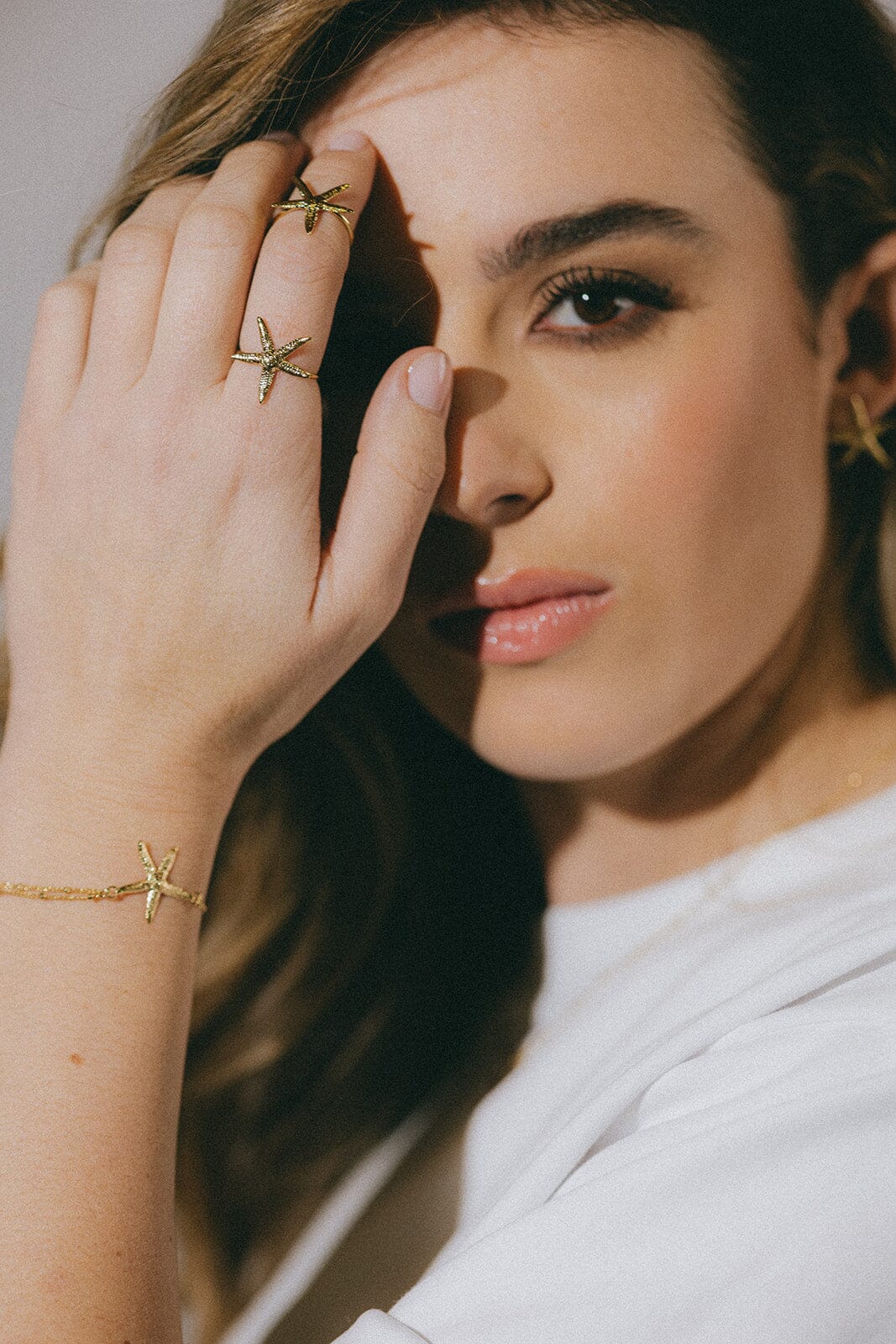 Bague Cléia Argent Étoile Ajustable Bagues Monsieur Simone