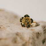 Bague Gaïa Or Fleur Ajustable Bagues Monsieur Simone