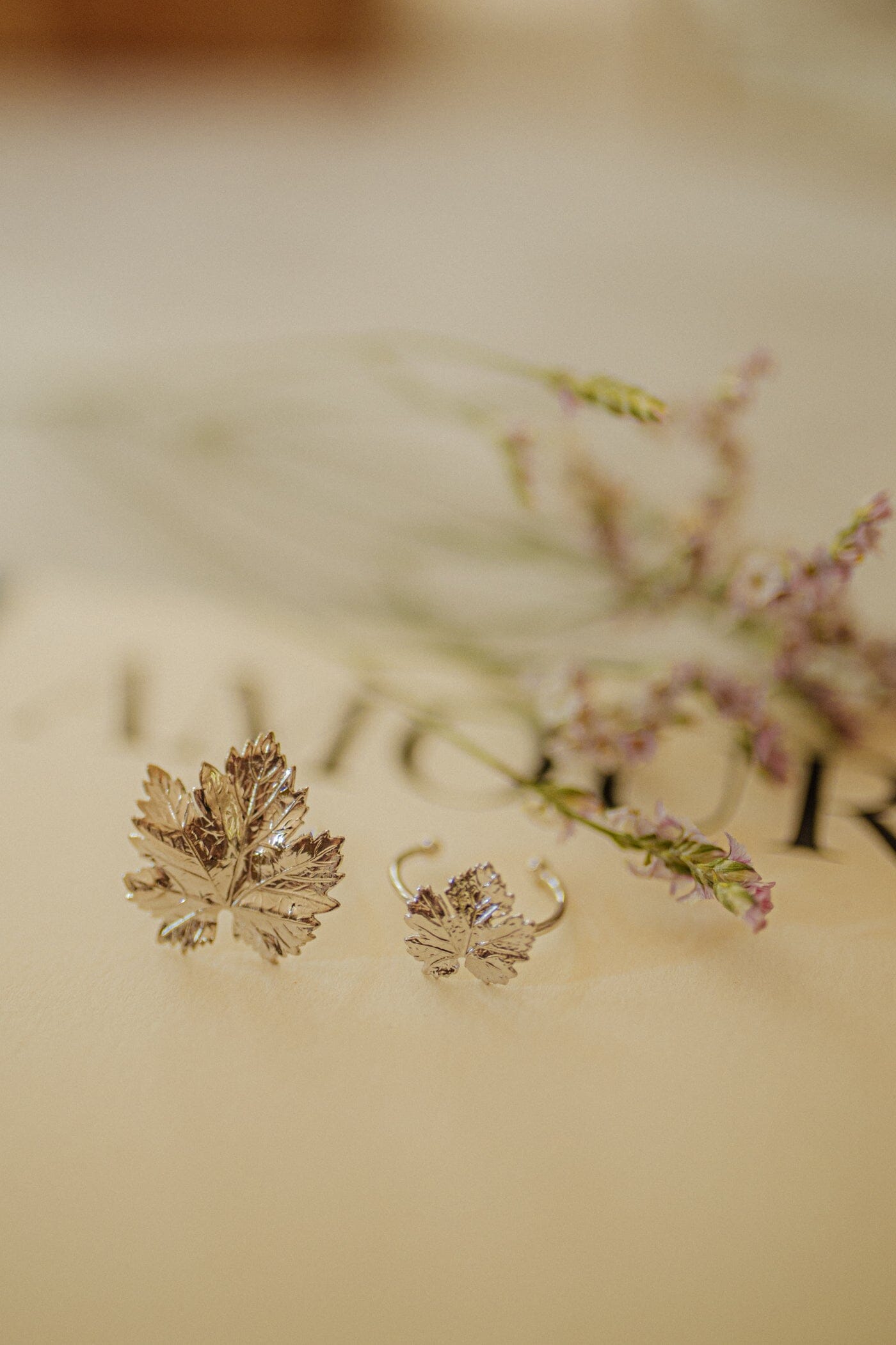 Bague Héra Argent Feuille Ajustable Bagues Monsieur Simone