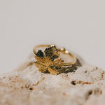 Bague Héra Or Feuille Ajustable Bagues Monsieur Simone