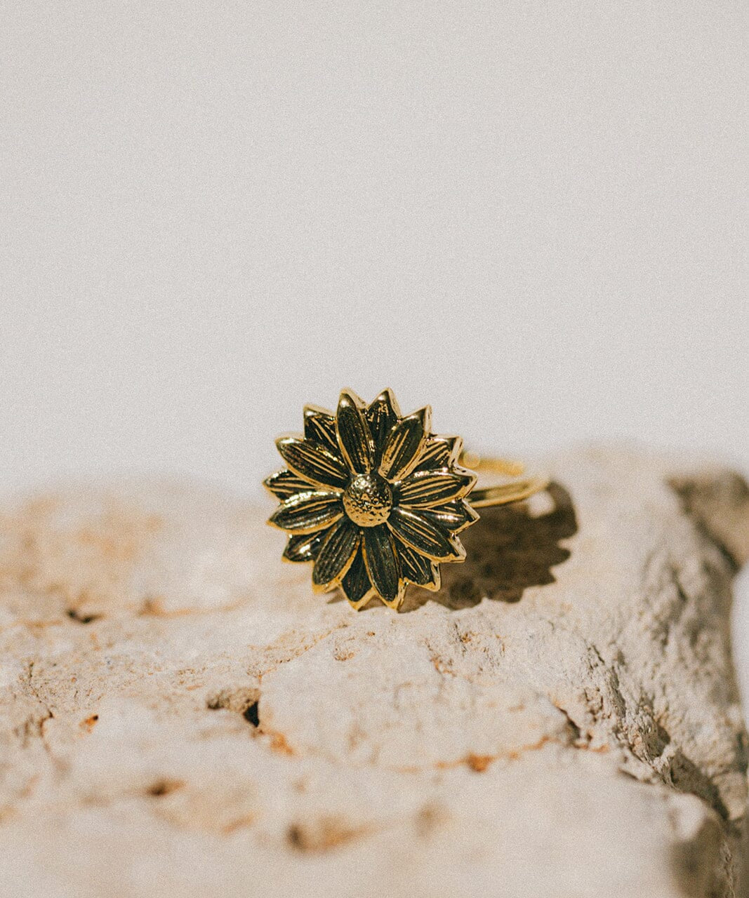 Bague Maïa Or Fleur Ajustable Bagues Monsieur Simone