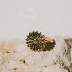 Bague Maïa Or Fleur Ajustable Bagues Monsieur Simone