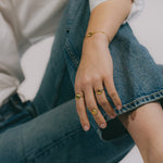 Bague Nérée Argent Coquillage Ajustable Bagues Monsieur Simone