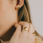 Bague Nérée Argent Coquillage Ajustable Bagues Monsieur Simone