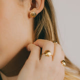 Bague Nérée Argent Coquillage Ajustable Bagues Monsieur Simone