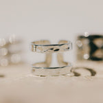 Bague Noah Argent Martelée Ajustable Bagues Monsieur Simone