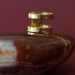 Bague Noah Or Martelée Ajustable Bagues Monsieur Simone