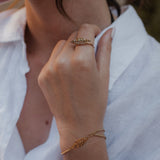 Bague Thalie Argent Feuille Ajustable Bagues Monsieur Simone