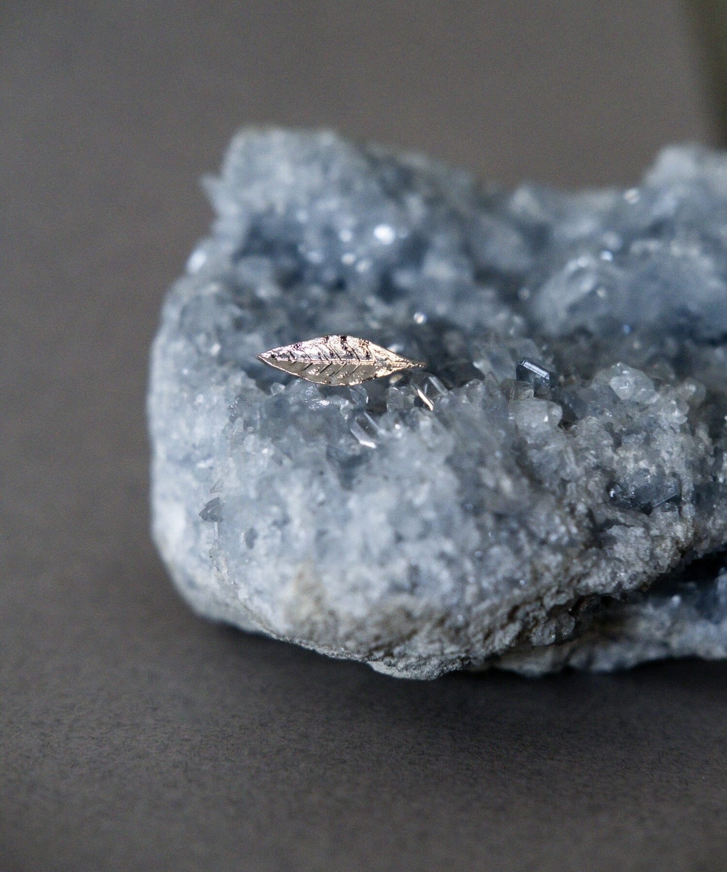 Bague Thalie Argent Feuille Ajustable Bagues Monsieur Simone