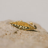 Bague Thalie Or Feuille Ajustable Bagues Monsieur Simone