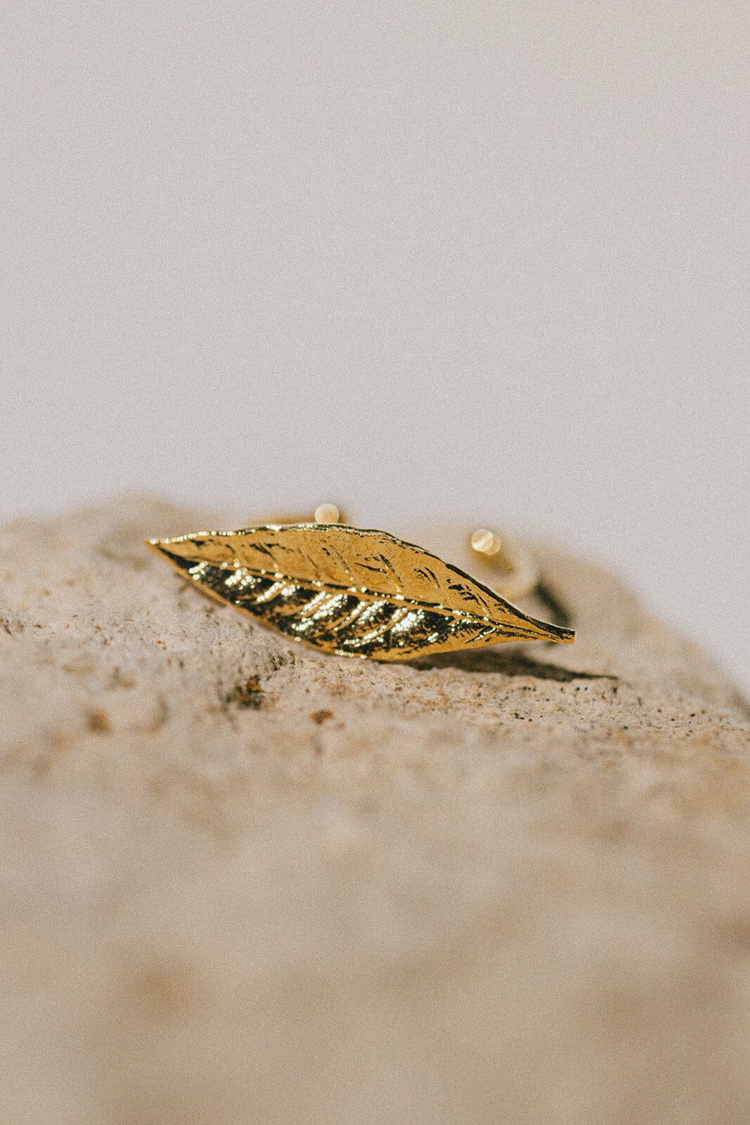 Bague Thalie Or Feuille Ajustable Bagues Monsieur Simone