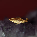 Bague Thalie Or Feuille Ajustable Bagues Monsieur Simone